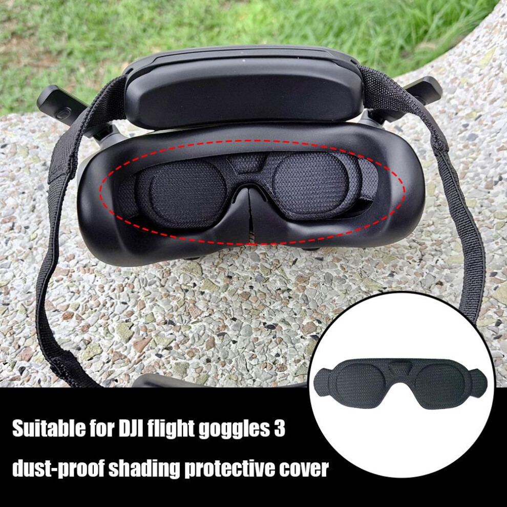 Lens Cover Flight Eyeglasses For Dji Avata 2 Goggles 3 Accessory Foam Pad Dust-Proof Shading Protective Cover Replacement Mask 6935161548693