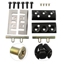 Tableting Planer Blade 16Pcs/Set Electric Outer Clamp Parts For 1900B Electric Planer Planer Blade Clamp Replacement With Screws
