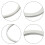 4Pcs Set Circular Saw Ring For Circular Saw Blade Reduction Ring Conversion Ring Cutting Disc Aperture Gasket Inner Hole Adapter 4