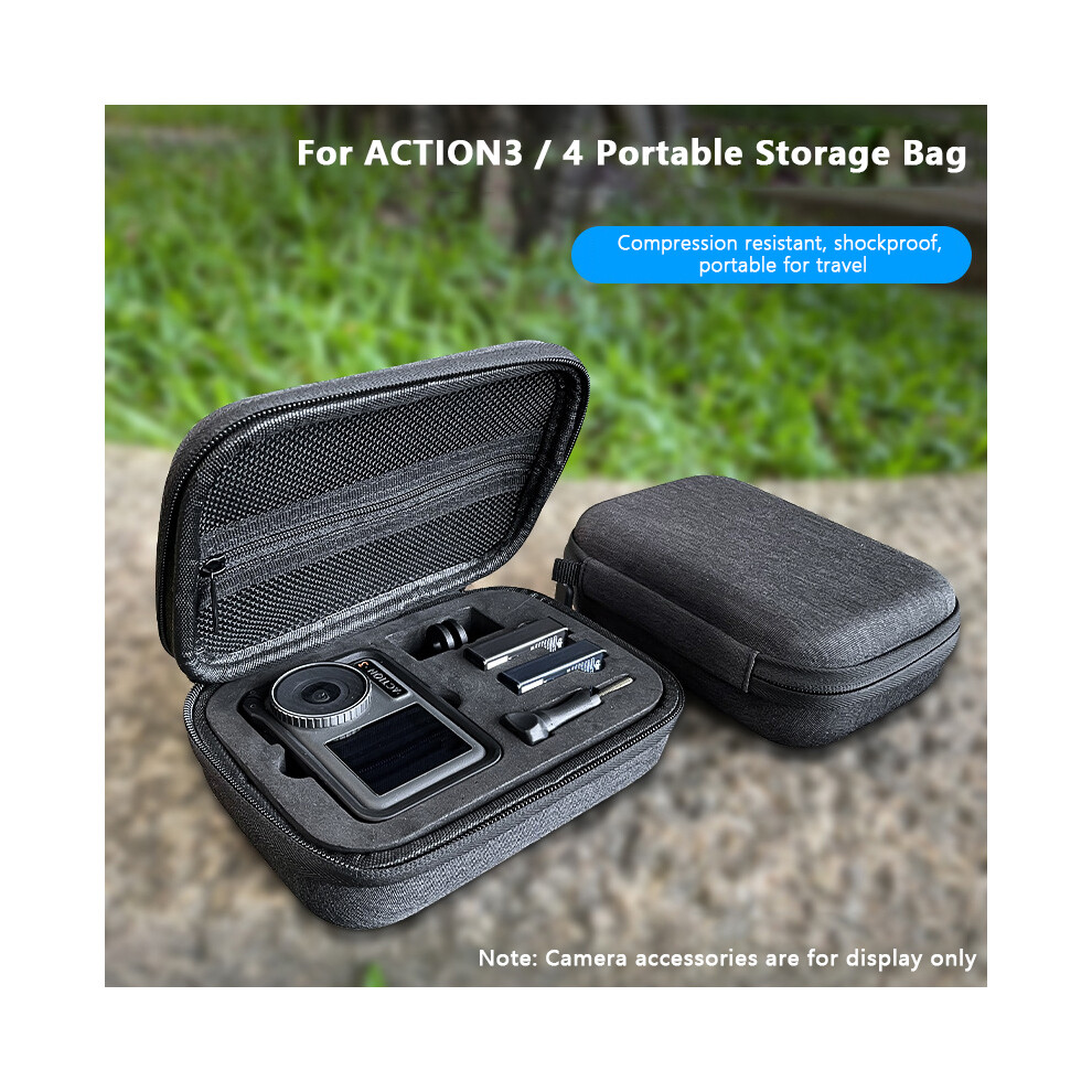 Mini Handbag For Dji Action 3 4 Carrying Case Travel Bag Camera Accessories For Dji Osmo Action 4 3 Storage Bag Protective Box 6935161544978