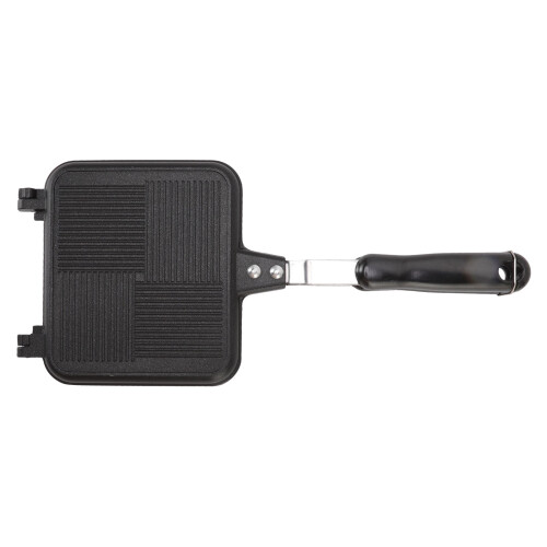 Panini Grill με σύστημα κλειδώματος για εύκολη αναστροφή, η αντικολλητική μηχανή 2