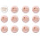 Badges de mariée/équipe de-Ensemble de 12 pièces de type C 1