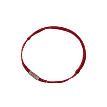 Bracelet de poisson-Soutien-gorge koi en corde cramoisie