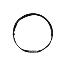 Bracelet poisson porte-bonheur,-Orthèse koi en corde noire