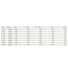 LED-Streifen für 55 Fernseher für ElectriQ eiQ-55UHDT2SMH JS-D-JP55DM-A62EC 55DM1000/600MA-2BIN JS-D-JP55DM-C61EC 55DM1000/300MA-ABIN/FHD