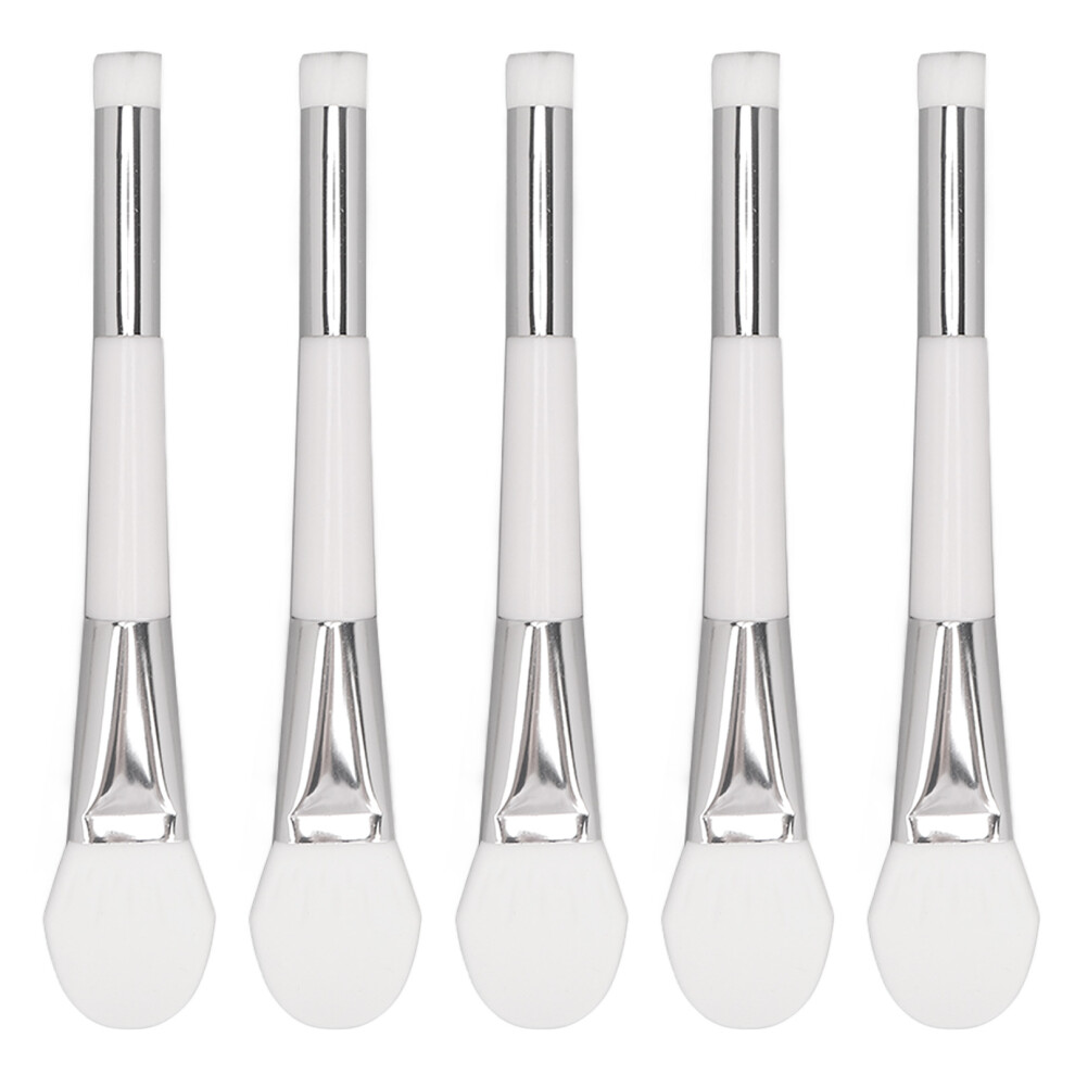 Dual Sided Facial Brush For Skincare Routine Soft Fiber Bristles And Spatula End Hygienic Double Sided Design Suitable For All Skin Types Durable And