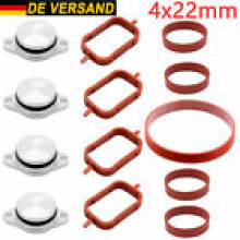 Kit di guarnizioni di tenuta per motori diesel BMW Serie 3, set di guarnizioni per collettore di aspirazione motore resistenti alle alte e basse