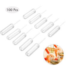 Pipette monouso per creazioni culinarie, contagocce per liquidi per cupcake da 4 ml, pipette di trasferimento in plastica per alimenti per gelato al