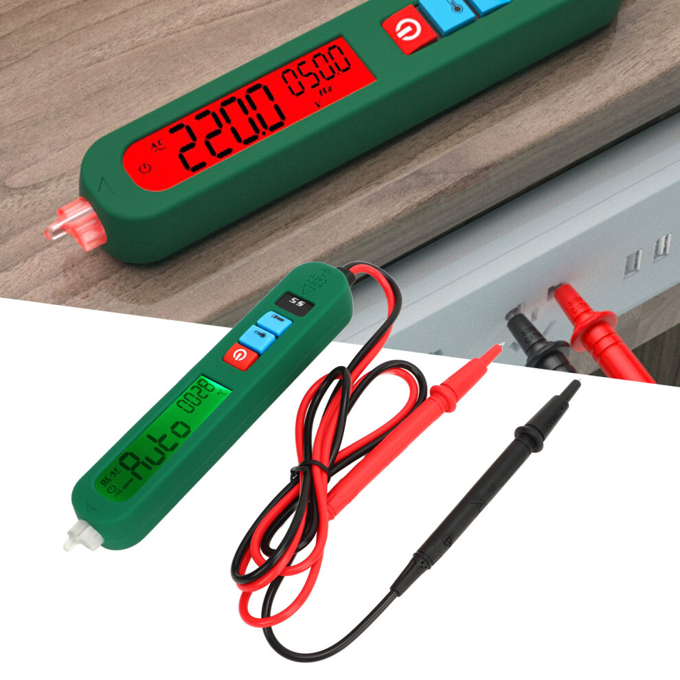 Digital Multimeter 3.7V Rechargeable Ohm Volt Test Meter Flameproof 400Mah 7901375294779
