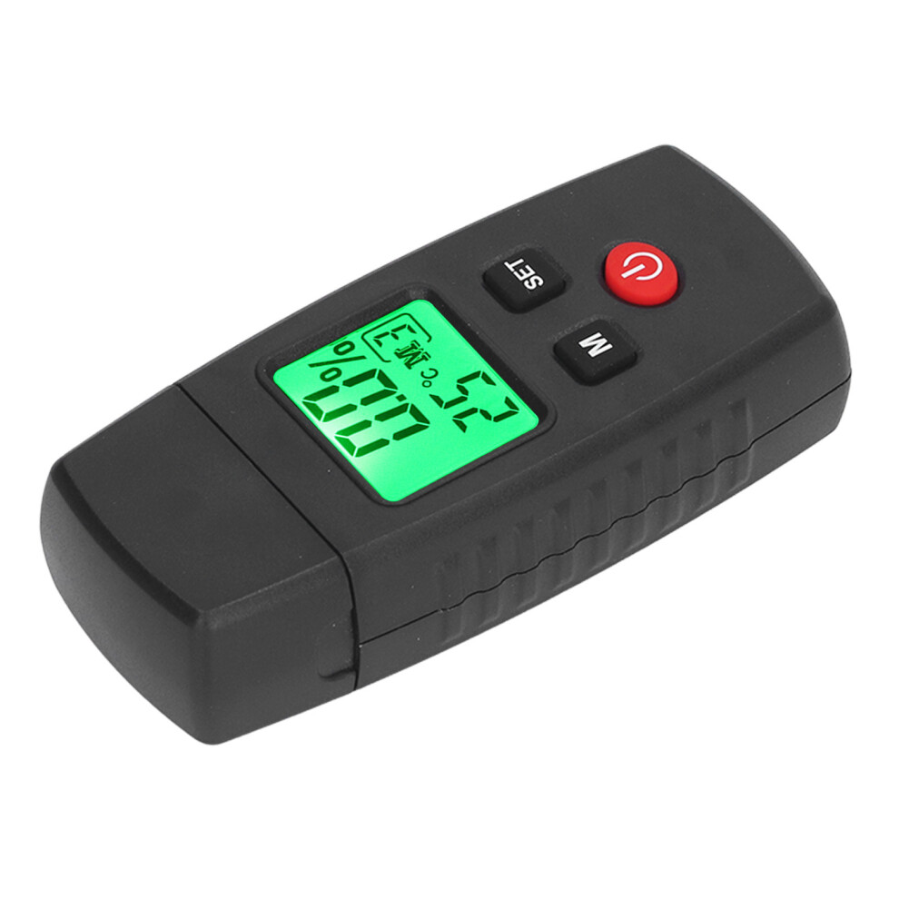 Digital 3-In-1 Wood Moisture Meter Pin Type With Lcd Display 9391381727602