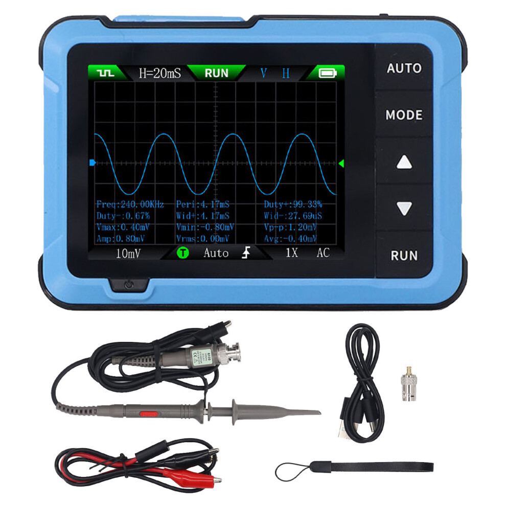 Oszilloskop-Signalgenerator, 2-In-1, Tragbar, 7443665778489