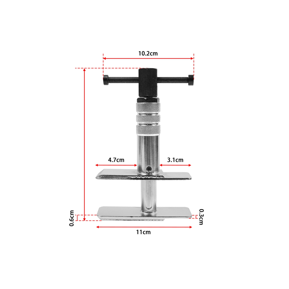 Heavy Duty Brake Caliper Compression Tool Motorcycle & Auto Caliper Spreader Piston Compressor & Brake Pad Tool Kit 6935161532920