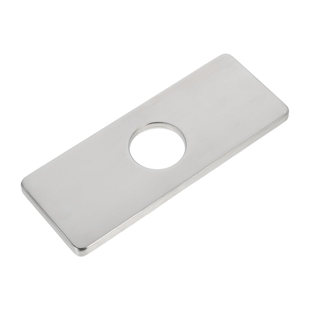 Kitchen Sink Hole Cover Stainless Steel Faucet Deck Plate For Bathroom Or Kitchen Sink 9347817130546