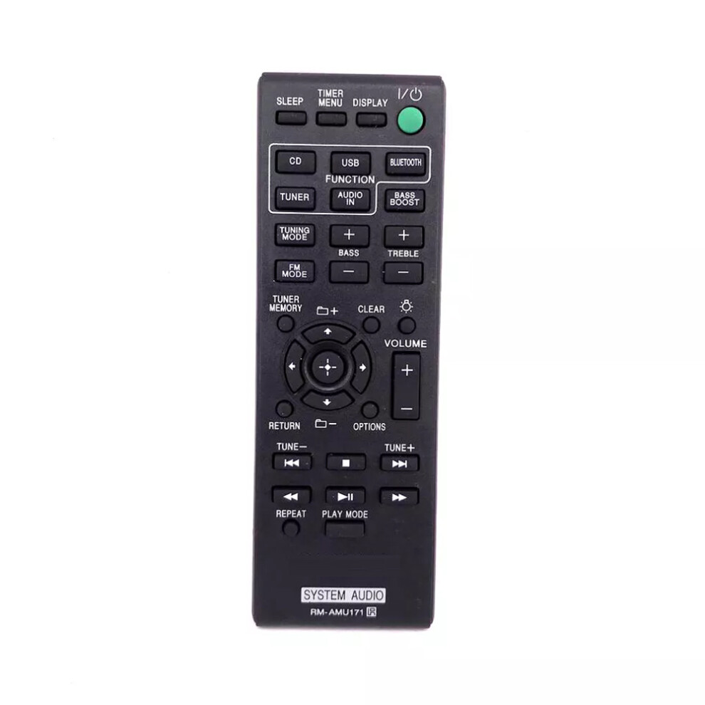 Rm-Amu171 For Sony System Audio Remote Control Cmt-Sbt100 Hcd-Sbt100 Cmt-Sbt100b Hcd-Sbt100bav 6935161471403