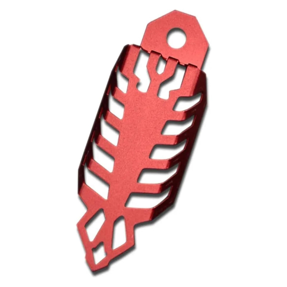 Universal Motorcycle Shock Absorber Cover Front Rear Fork Protector Durable Suspension Guard Red 9347817130638