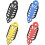 Universal Motorcycle Shock Absorber Cover Red Front Rear Fork Protector Durable Suspension Guard 2