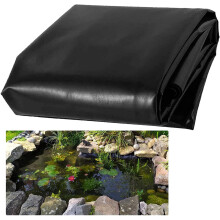 HDPE Fish Pond Liner 3x4m Waterproof Leakproof for Koi Ponds Garden Fountain Waterfall