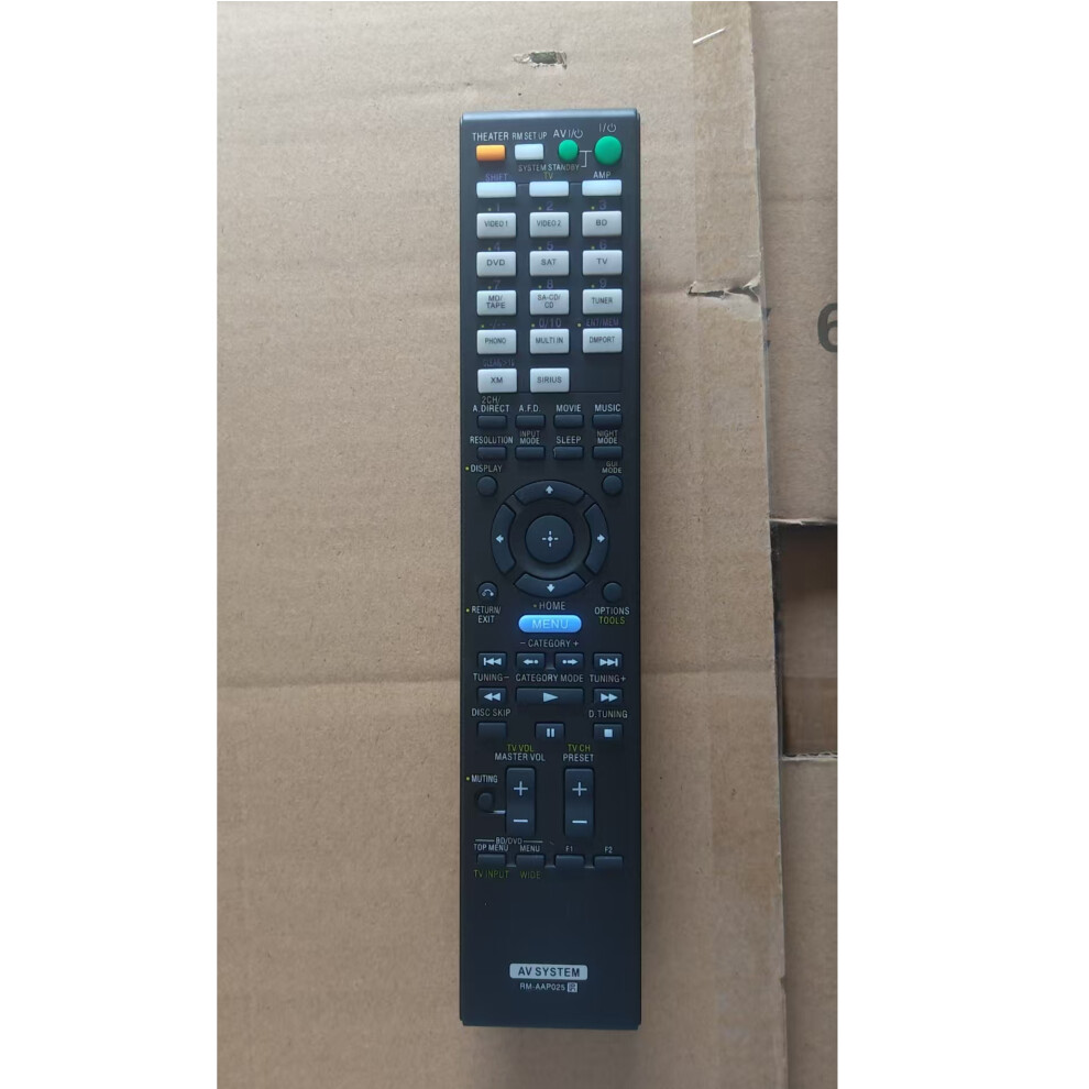 Rm-Aap025 Remote Control For Sony Av Receiver Rm-Aap024 Rm-Aap023 Str-Da2400es Str-Da3500es Str-Da3600es Str-Dg920 6935161469035