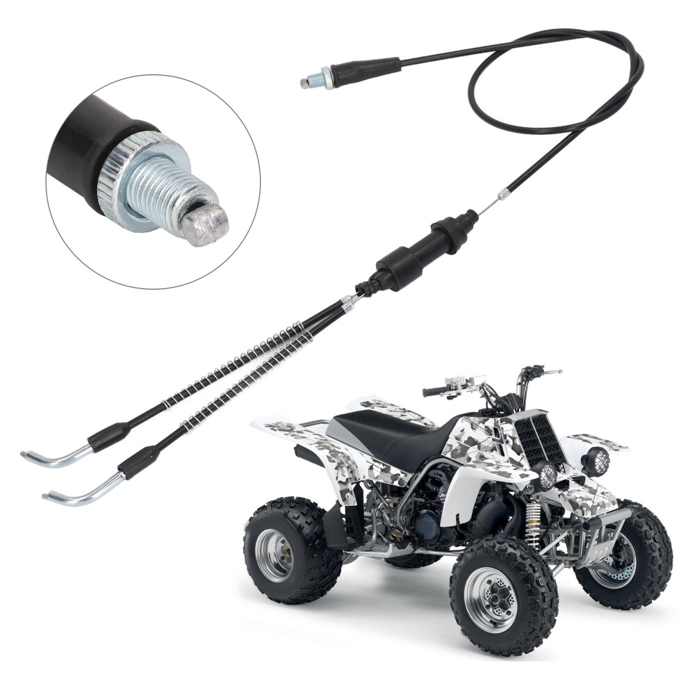 Throttle Cable 01 0813 Metal Pull Push Replacement For Banshee 350 Yfz350 Black 4141373054477