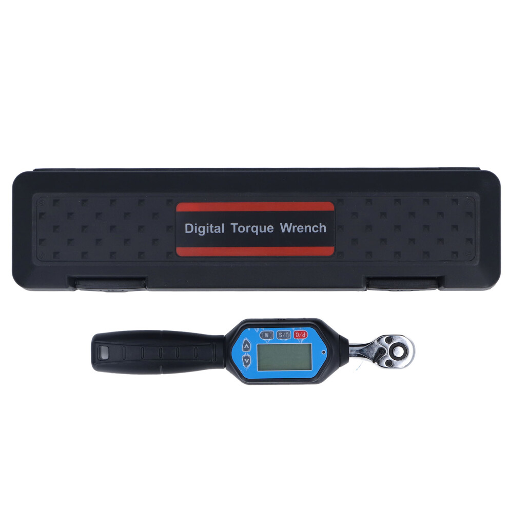 Electronic Torque Wrench With Lcd Screen Dual Direction Adjustment Buzzer And Led Alert High Accuracy For Mechanical Applications 9423501507945