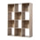 (Oak, 30cm) 12-Compartment Storage Shelf, 93 cm Wide - COMPO 4