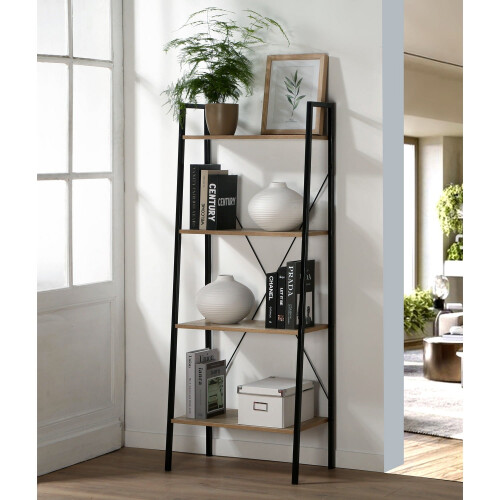 LEXIE 4-Tier Industrial Style Storage Shelf 1