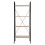 LEXIE 4-Tier Industrial Style Storage Shelf 7