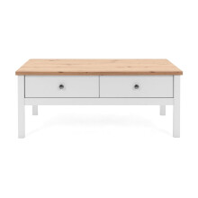 Finori Coffee Table Bergen 56A White and Artisan Oak Living Room Sofa Table