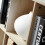 6-compartment storage shelf with metal legs 8