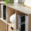 6-compartment storage shelf with metal legs 5