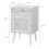 Bedside table with natural rattan caning - MIYA 3