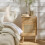 Bedside table with natural rattan caning - MIYA 2