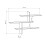 LEO Hanging Wall Shelf, 123 cm Wide 7