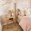 Vintage Bedside Table with 2 Sliding Doors, H58cm - ERNEST 5