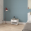 Bedside table with 1 drawer, 43.2 cm wide - IZZY 9