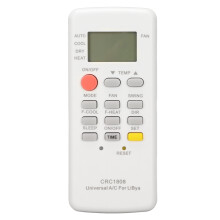 Vervangende afstandsbediening voor airconditioner, universele compatibiliteit, eenvoudige bediening, sterke compatibiliteit, geen installatie nodig,