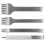 Leather Craft DIY Tool Set- Perforated Round Hole Punch Replaceable Heads, Sturdy Stitching Cut Leather Chisel 1