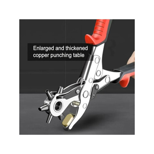 Crafts Tool Leather Hole Puncher Multifunctional Belt Punching Tool Leather Tools Ordinary Belt Puncher 1