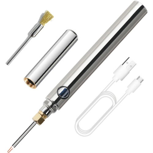 Rechargeable Thread Zapper Tool Replaceable Tip For Finishing Threads Ends Of Craft Beading Embroidery, Leather Sewing B