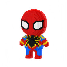 (Spider-For Man Building Block Figure) Spider-Man Building Figures - 3000 Part Spider-Themed Collectible Model With Compatible For S &