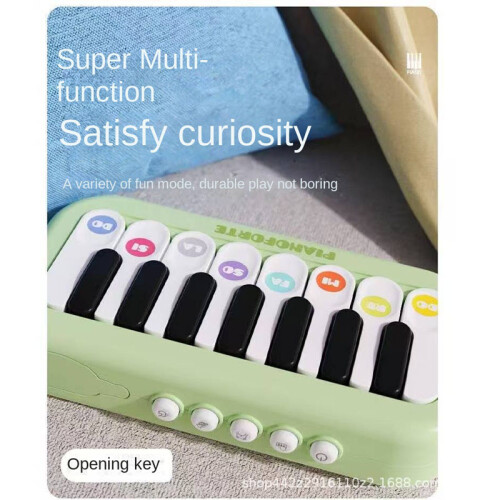 (Red Pocket Electronic Keyboard) Pocket Mini Little Piano Pattern 1