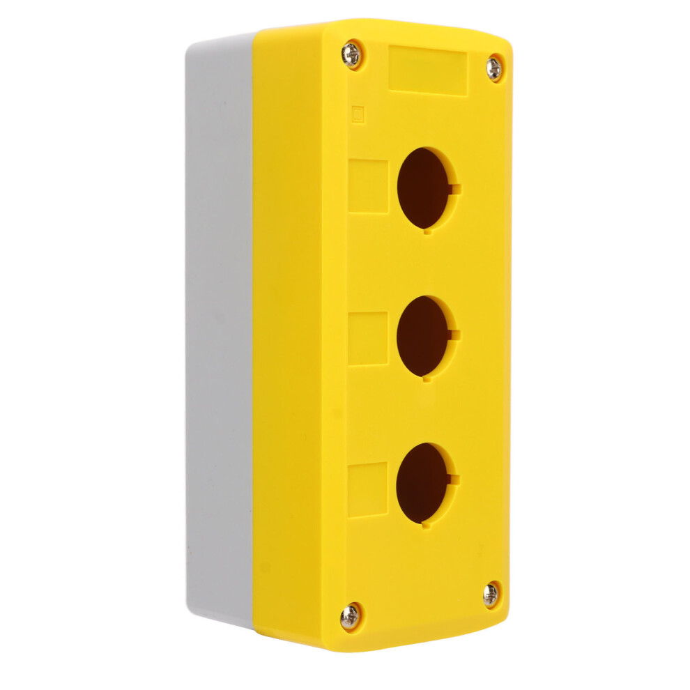 Industrial Ip65 Waterproof Push Button Box With 3 Holes 22Mm For Power Controls 3391373059717
