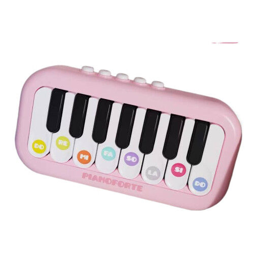 (Red Pocket Electronic Keyboard) Pocket Mini Little Piano Pattern