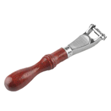 Leather Roller Embossed Wheel Handle Leather Roller DIY Handmade Leather Embossed Tool Manual Tool