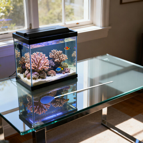 Aquarium Korallenfütterer Aus Robustem Mit Wasserwechsel 1