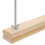 1Ensemble Kit Outils Bois Acier Pour Bureaux Khaki 8