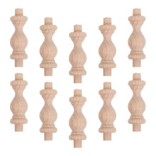 10St Onbehandelde Balusters Voor Trap Steun En