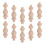 10St Onbehandelde Balusters Voor Trap Steun En 1