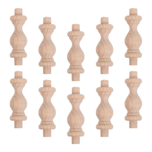 10St Onbehandelde Balusters Voor Trap Steun En