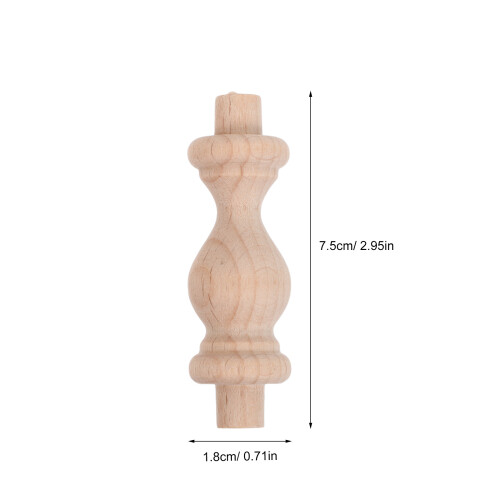 10St Onbehandelde Balusters Voor Trap Steun En 2